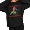 Trump I Will Be Home For Christmas Shirt 2 1