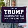 Trump Inauguration Day January 20th 2025 Make America Great Again Flag 2