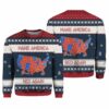 Trump Make America Red Presidential Election Results Map Sweater 3