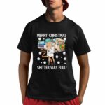 Trump Merry Christmas Shitter Was Full Shirt