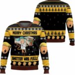 Trump Merry Christmas Shitter Was Full Ugly Christmas Sweater
