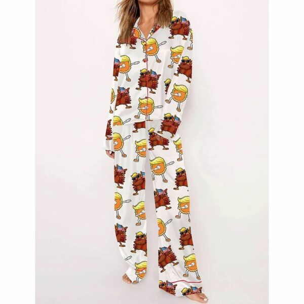 Trump Turkey Thanksgiving Pajama Set 2