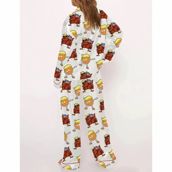 Trump Turkey Thanksgiving Pajama Set 3