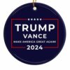 Trump Vance Make America Great Again 2024 Ornament 1 1