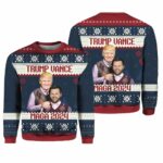 Trump Vance Step Brothers Maga 2024 Ugly Christmas Sweater