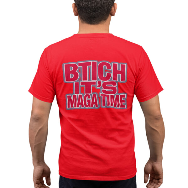 Trump Vs Tramp Bitch Its Maga Time Shirt 1