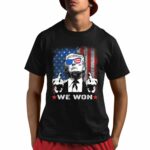 Trump We Won 2025 Shirt