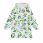 Turtles in Lockdown Blanket Hoodie
