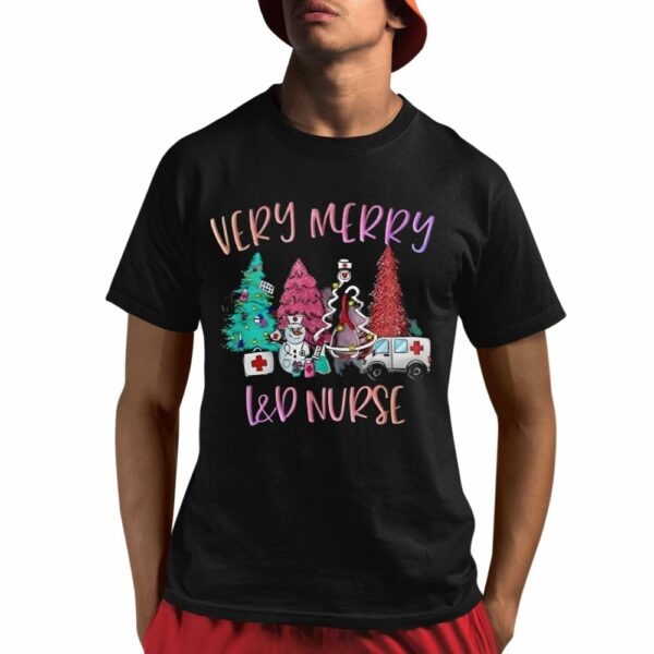 Very Merry L And D Nurse Shirt 1 1