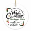 White Christmas Featuring The Haynes Sisters Ornament