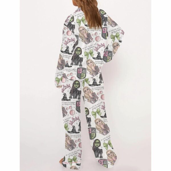 Wicked Fan Satin Pajama Set For Women 3