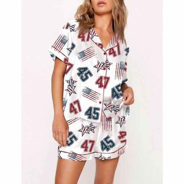 Womens America 45 47 Pajama Set 1