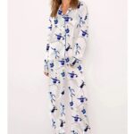 Women's Dodgers Baseball Champion Pajama Set