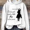 Womens Every Girl Needs A Little Rip In Her Jeans Printed Sweatshirt 1