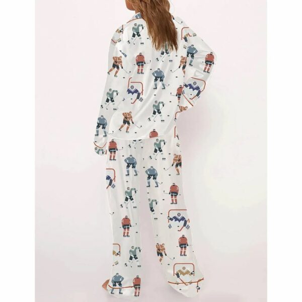 Womens Hockey Player Pajama Set 3