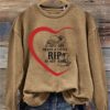 Womens Western Every Girl needs a little RIP in their jeans Sweatshirt 1