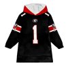 1 Georgia Football Unisex Blanket Hoodie 1 1