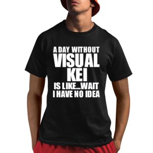 A Day Without Visual Kei Is Like Wait I Have No Idea Shirt 1 1