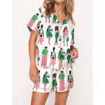 AKA Sisterhood Pajama Set For Women