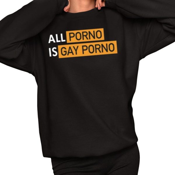 Alex Rosen Wearing All Porno Is Gay Porno Shirt 2 1