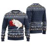 All Around Me Are Familiar Faces Cat Ugly Christmas Sweater 1 2