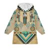 American Native Blanket Hoodie