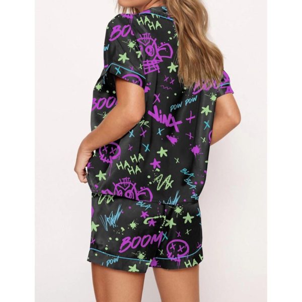 Arcane Jinx Graffiti Pajama Set For Women 1