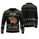 Begging For A Pegging Reindeer Naughty Ugly Sweater