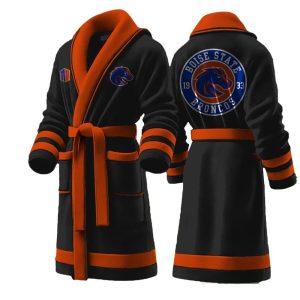 Boise State Luxurious Comfort Bathrobe 1