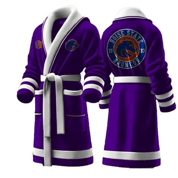 Boise State Luxurious Comfort Bathrobe 2