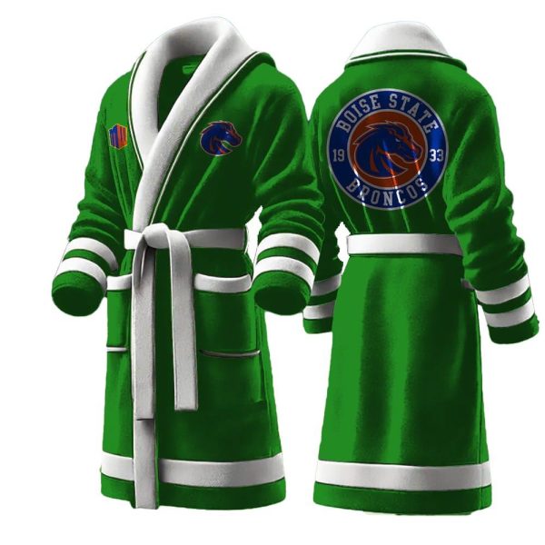 Boise State Luxurious Comfort Bathrobe 5