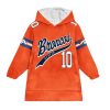 Broncos Football Unisex Blanket Hoodie 1 1