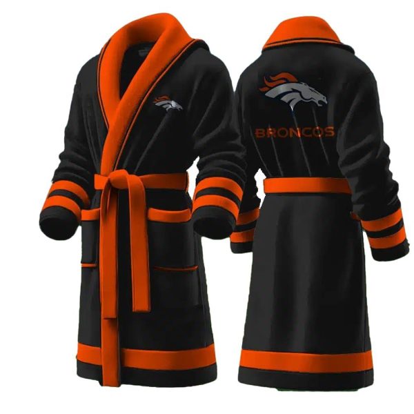 Broncos Luxurious Comfort Bathrobe 4