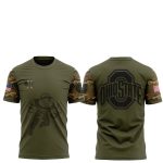 Buckeyes Camo 2025 Salute to Service Shirt