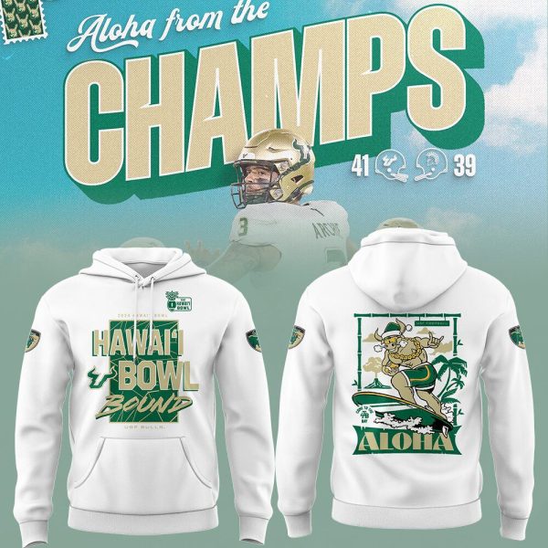 Bulls Football HAWAI'I BOWL CHAMPS Hoodie 1