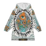 Burning Sun Blanket Hoodie