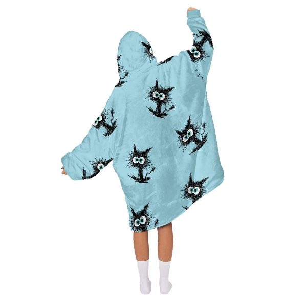 Cat Sassy Blanket Hoodie 2