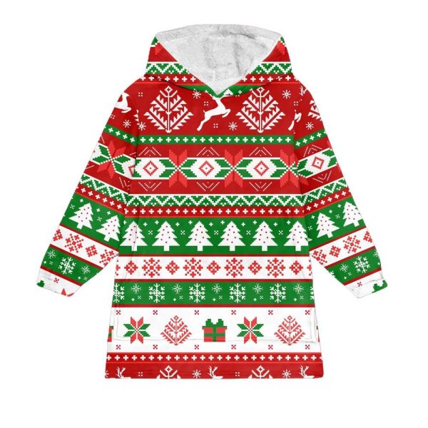 Christmas Blanket Hoodie 1