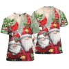 Christmas Gnome Red Bird Shirt 1 1