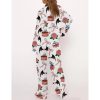 Coquette Acotar Satin Pajama Set For Women 3