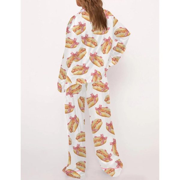 Coquette Hot Dog Pajama Set 3