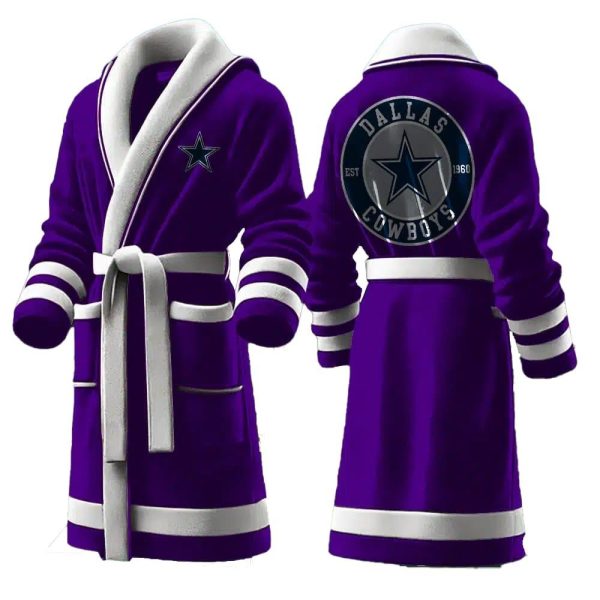 Cowboys Luxurious Comfort Bathrobe 4