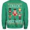 Crack Deez Nuts Ugly Christmas Sweater 2