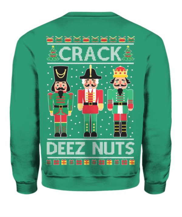 Crack Deez Nuts Ugly Christmas Sweater 2