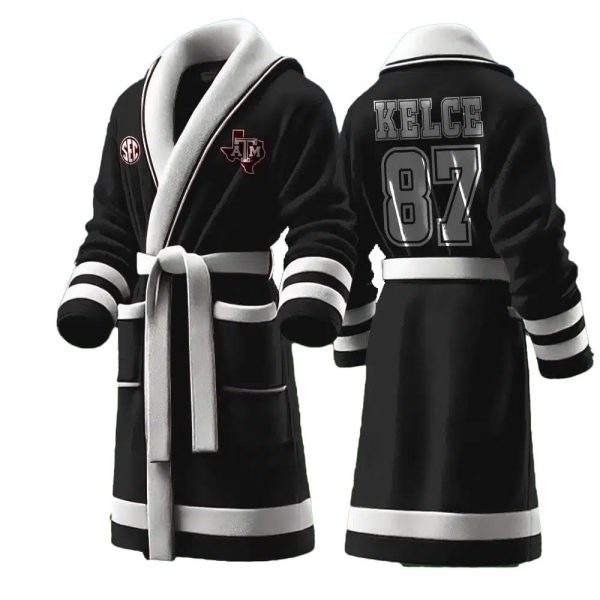 Custom Aggies Luxurious Comfort Bathrobe 1