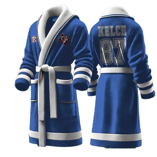 Custom Aggies Luxurious Comfort Bathrobe 2