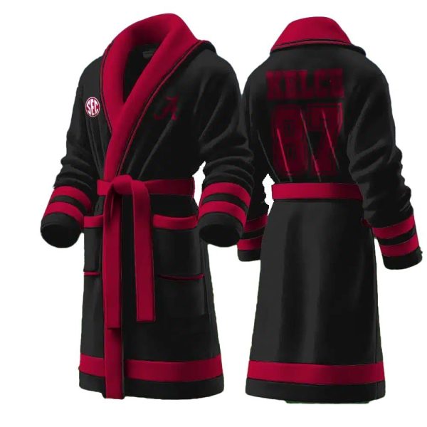 Custom Braves Luxurious Comfort Bathrobe 7