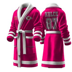 Custom Chiefs Luxurious Comfort Bathrobe 1 6