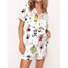 Cute Girl Satin Pajama Set For Women 0