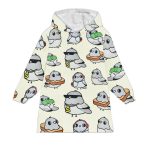 Cute Pigeon Blanket Hoodie